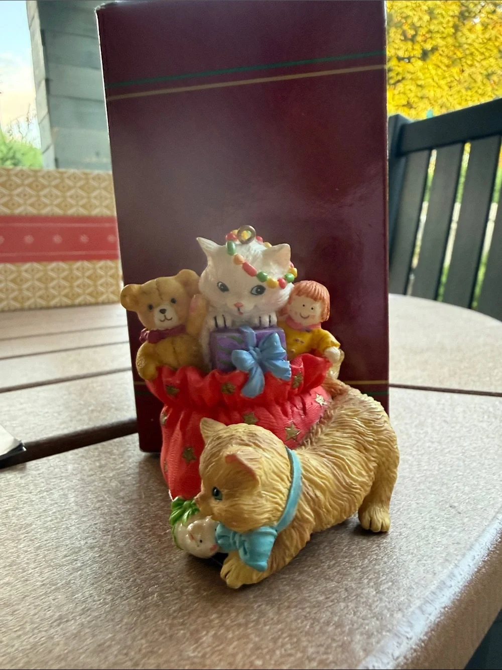Merry Mischief Makers Carlton Cards Cat Ornament 1999